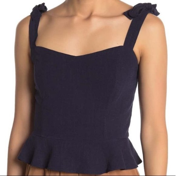 Elodie Tops - NEW Elodie Tie Strap Smocked Back Tank Top
